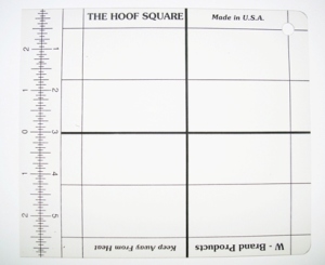 W-Brand Hoof Square